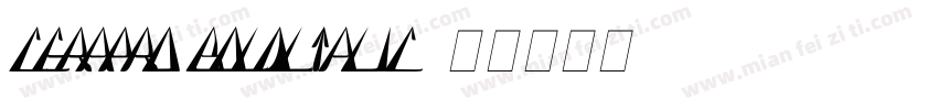 cerapro boldltalic字体转换
